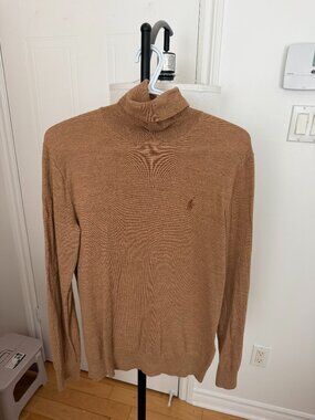Col roulé Polo Ralph Lauren beige homme S